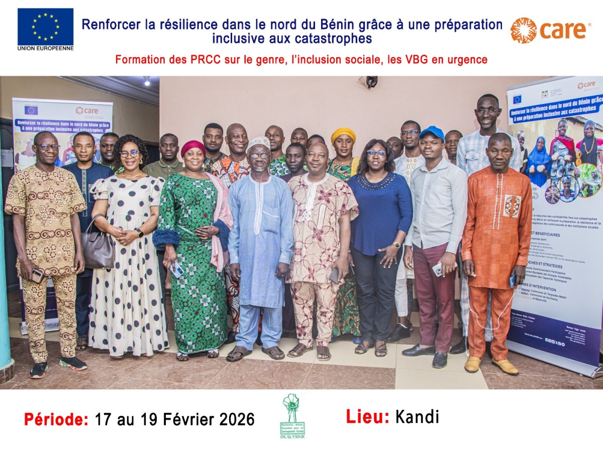 Formation du personnel des mairies sur la méthodologie de mise à jour des PCC, le mécanisme de fonctionnement du FONCAT, la méthodologie d'intégration de la dimension de la protection et de la sensibilité aux conflits & sur le genre, l'inclusion sociale,