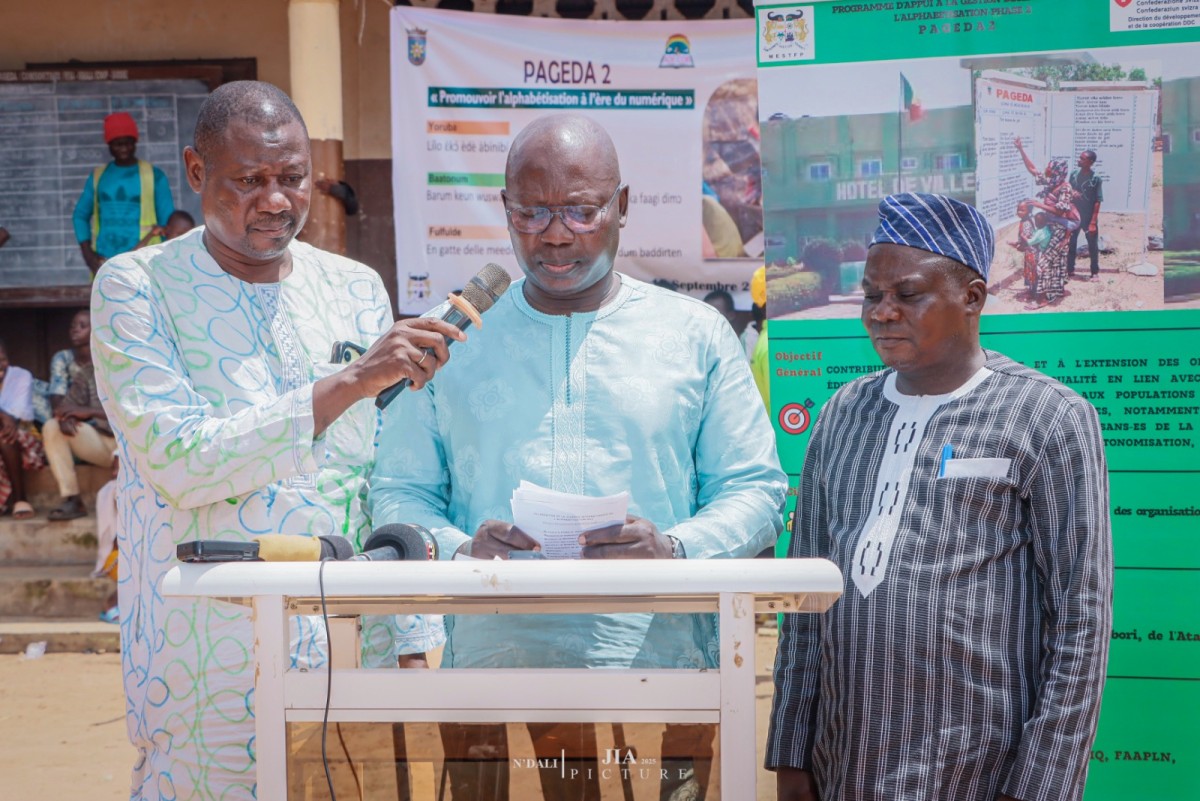 Célébration de la Journée Internationale de l’Alphabétisation édition 2025 à N’Dali
