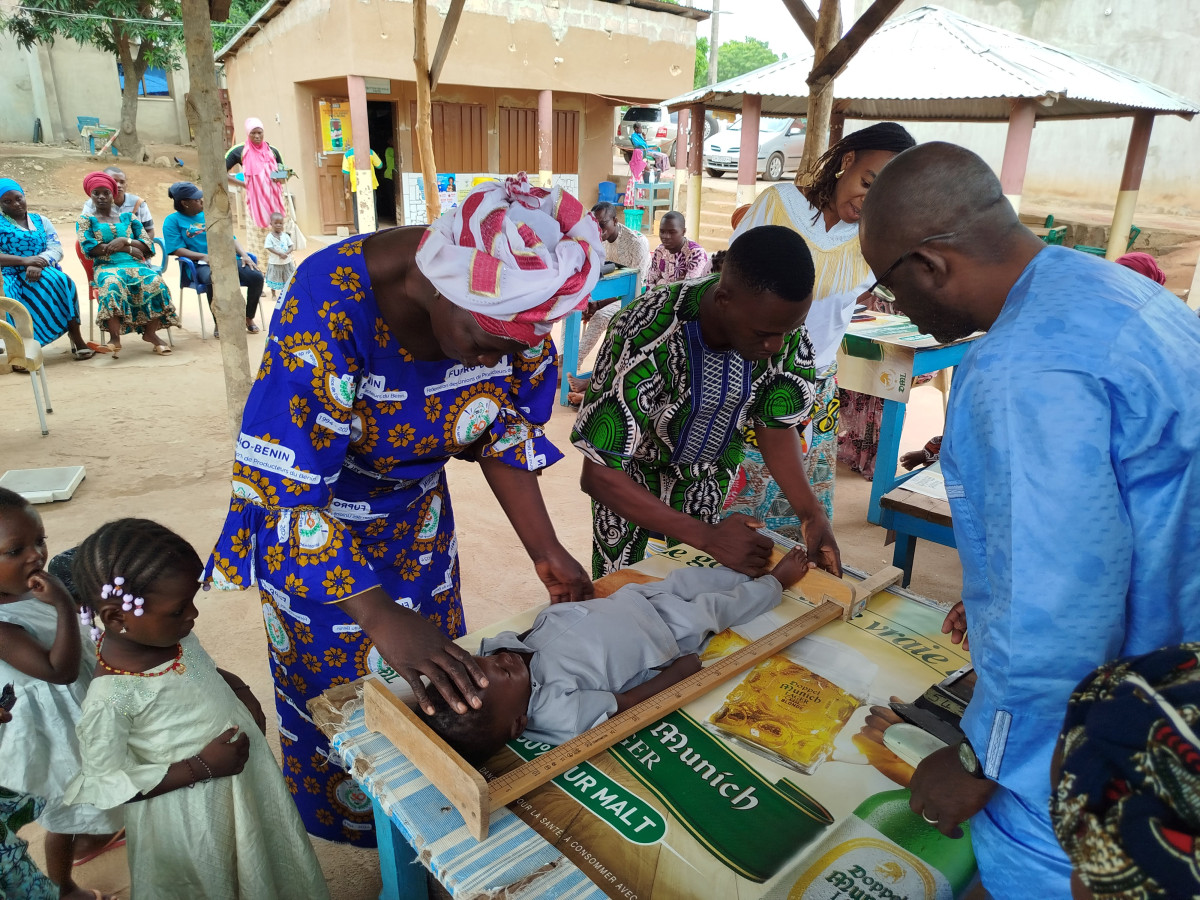 ATELIER DE RENFORCEMENT DES ACTEURS COMMUNAUTAIRES SUR LE DEPISTAGE ET LE PROTOCOLE DE PRISE EN CHARGE DE LA MALNUTRION L’ONG SIAN’SON-DC EN COLLABORATION AVEC LE CONSORTIUM CARE BENIN/GAIN ŒUVRE POUR L’ACCÈS COMMUNAUTAIRE AUX SERVICES DE NUTRITION