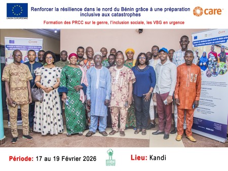 Formation du personnel des mairies sur la méthodologie de mise à jour des PCC, le mécanisme de fonctionnement du FONCAT, la méthodologie d'intégration de la dimension de la protection et de la sensibilité aux conflits & sur le genre, l'inclusion sociale,