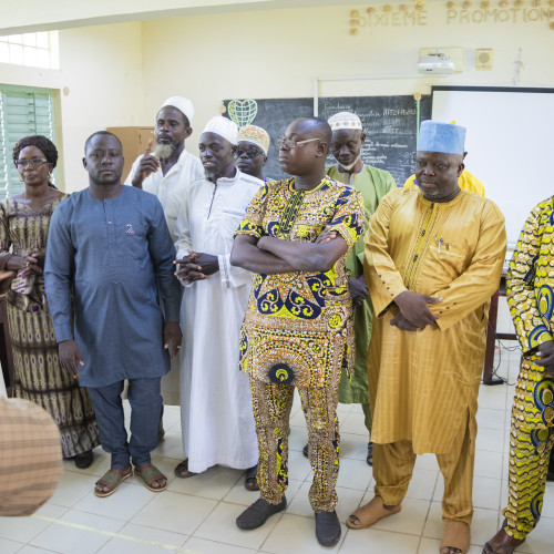 Formation des personnes influentes, leaders religieux et élus locaux des zones d'intervention du projet PSDSRII dans la DCO