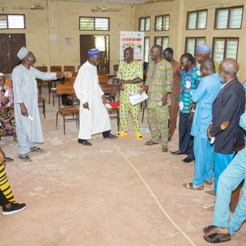 Formation des personnes influentes, leaders religieux et élus locaux des zones d'intervention du projet PSDSRII dans la DCO