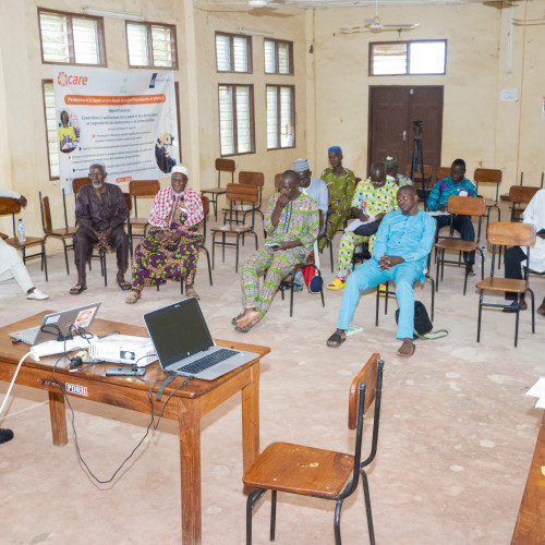 Formation des personnes influentes, leaders religieux et élus locaux des zones d'intervention du projet PSDSRII dans la DCO